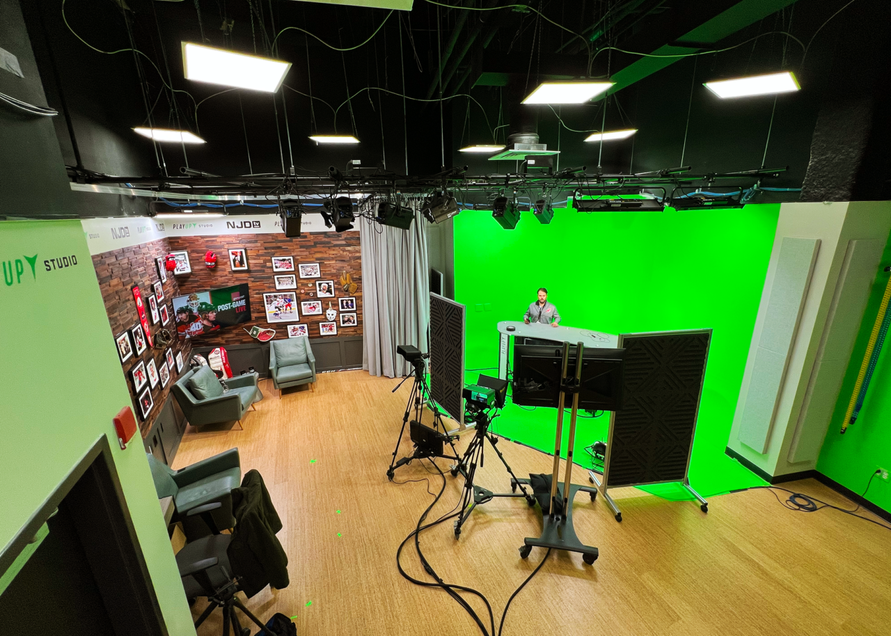 New Jersey Devils Tv  Broadcasting Studios Lighting Upgrade 