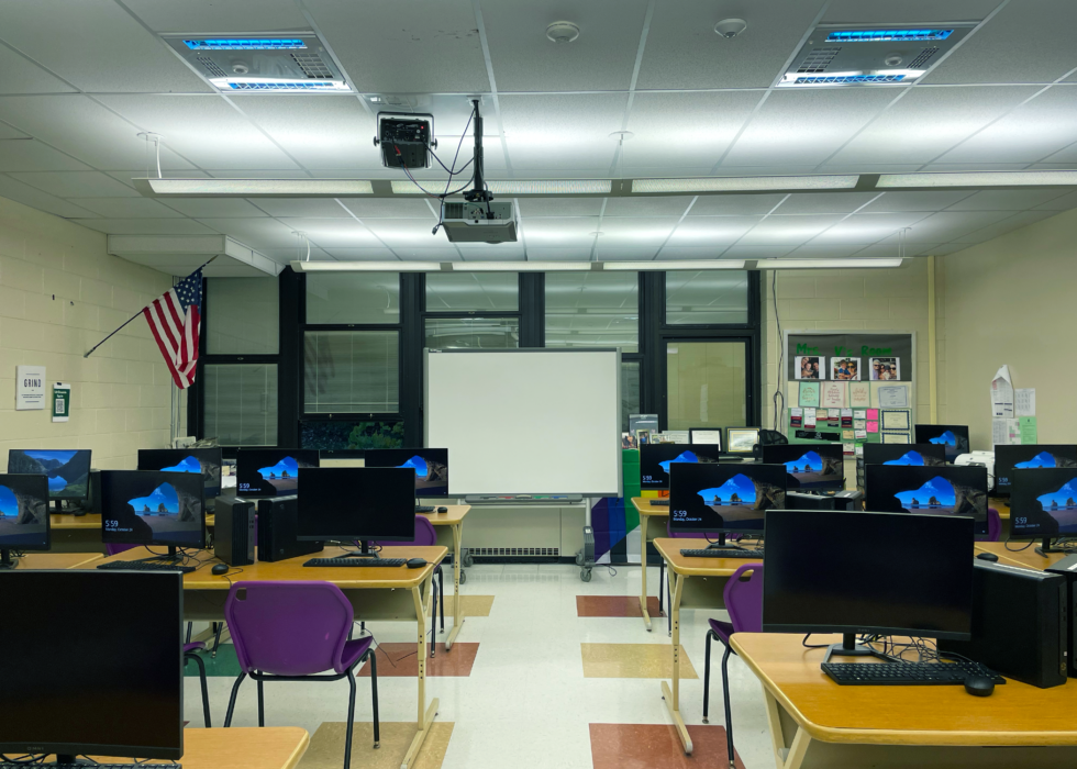 Kinnelon High School Hybrid Germicidal Lighting System | PureTek Group